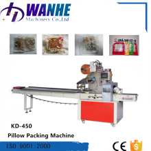 Automatic Horizontal Cookies, Chocolate, Bread Ffs Pillow Type Bag Packaging Flow Wrapper Packing Machine